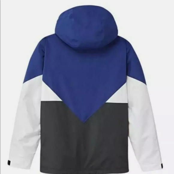 Adidas Waterproof Snowboard Riding Jacket Blue - Picture 2 of 7